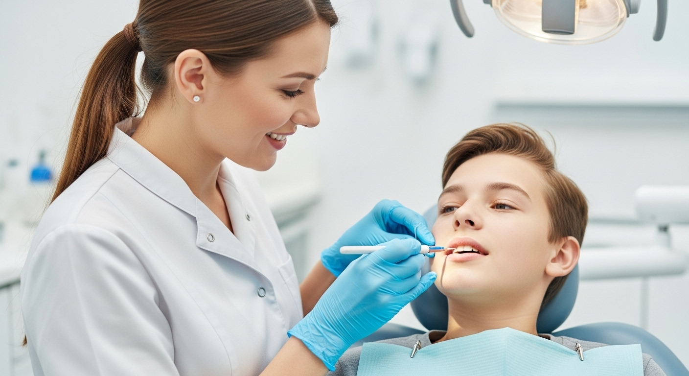 Fluoride Application &amp; Fissure Sealants